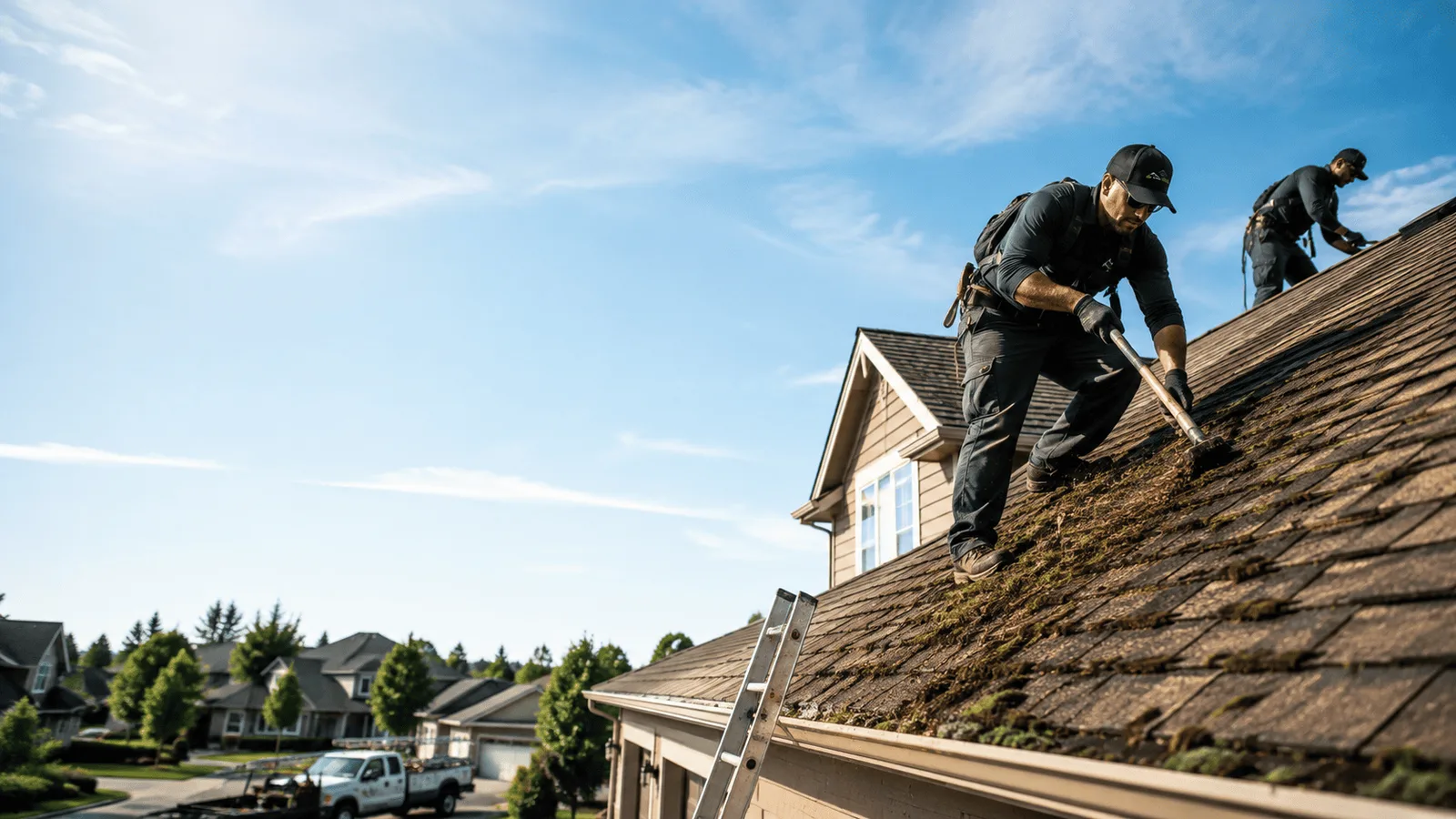 Roof Moss Removal in Camas Valley, OR near me